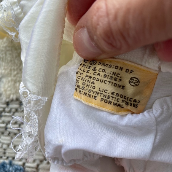 Vintage Applause Minnie Mouse Wedding Bride Plush Doll - Picture 9 of 15